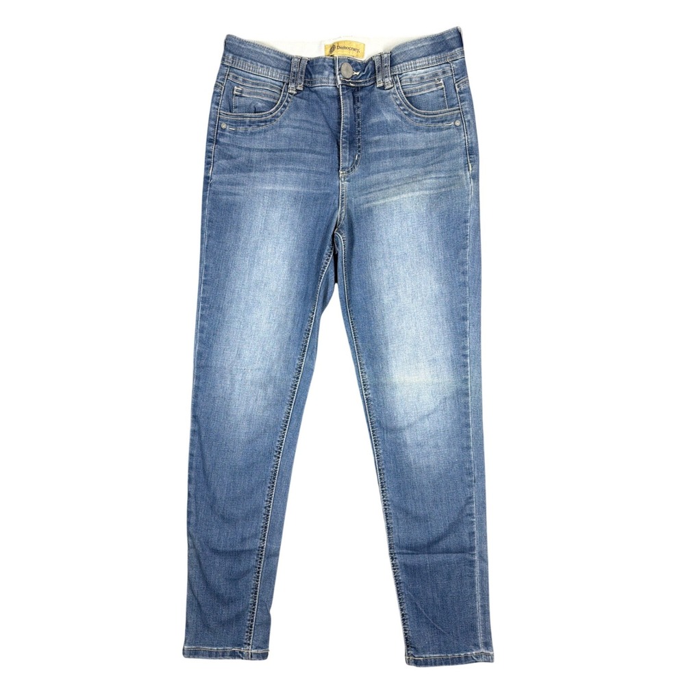 Democracy Ab Technology Skinny Jeans Blue Medium Wash Womens 6 B2279IEOQXX